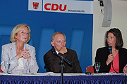 Wolfgang Schäuble in Zeuthen